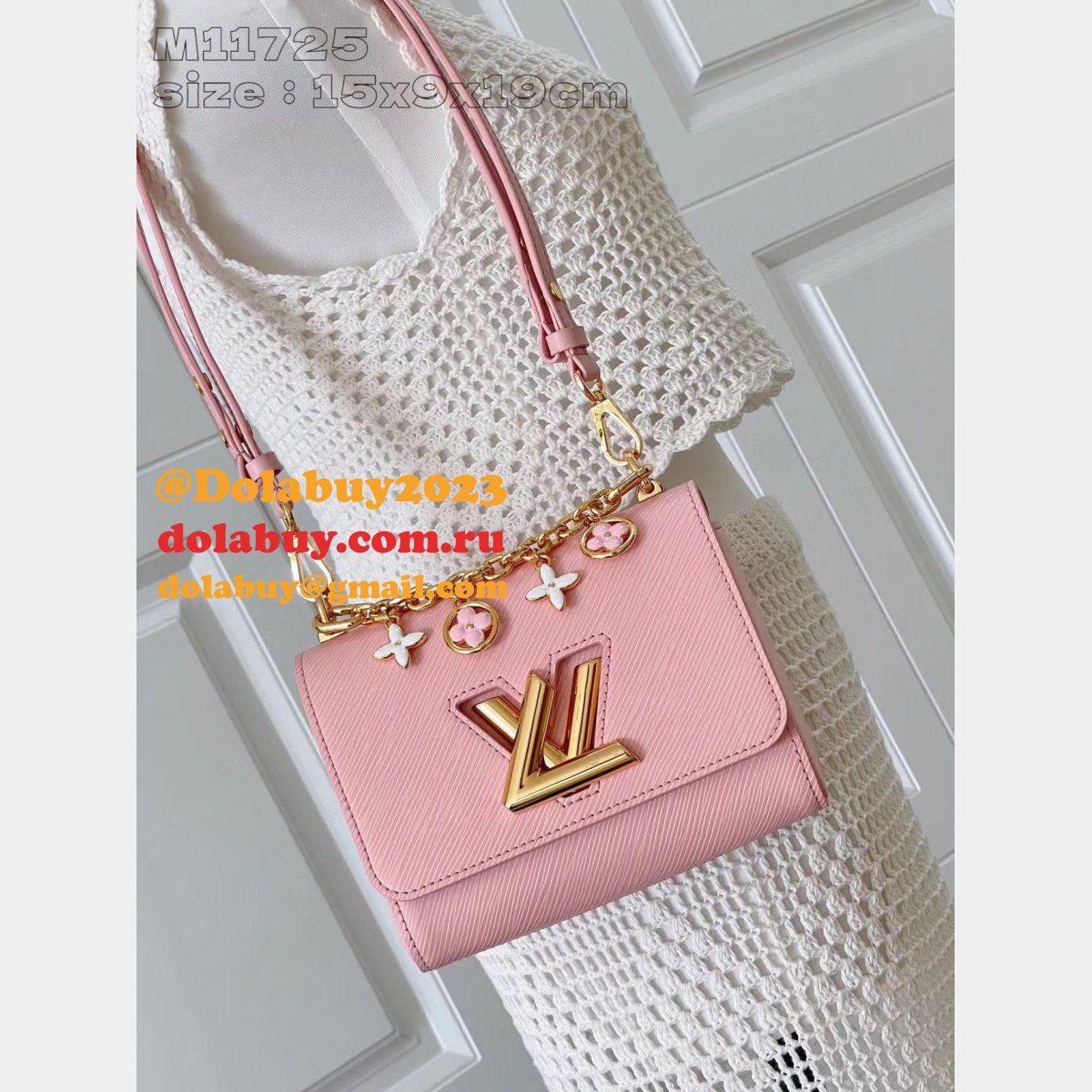 Louis Vuitton Duplicate Twist PM Epi M11725 Women