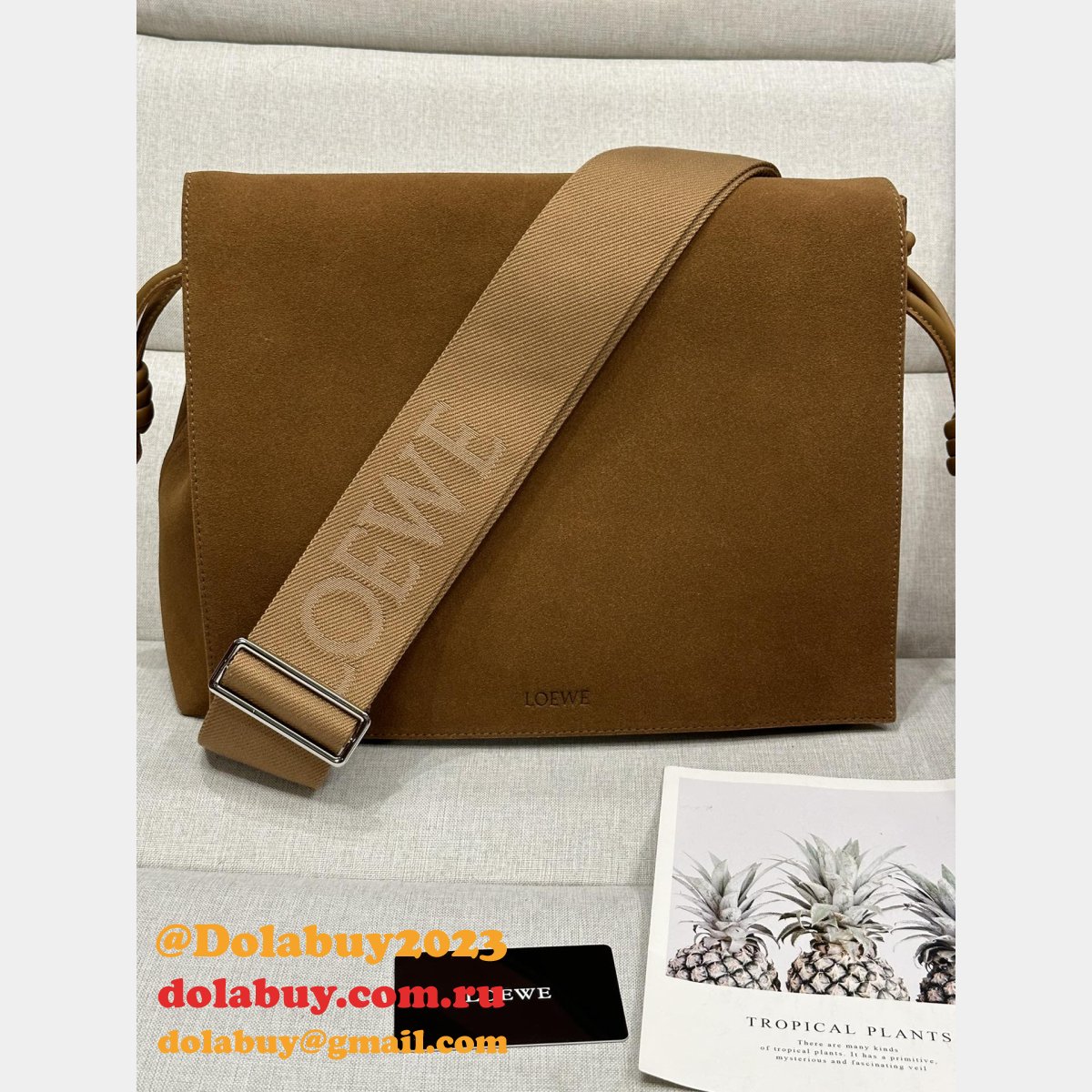 Best loewe Flamenco satchel Cheap Messenger Bag