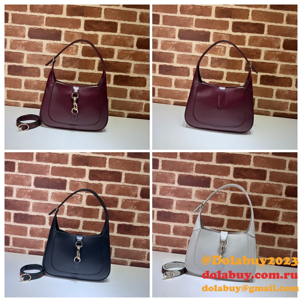 Duplicate Gucci Jackie Small 782849 Shoulder Designer Fake Bag