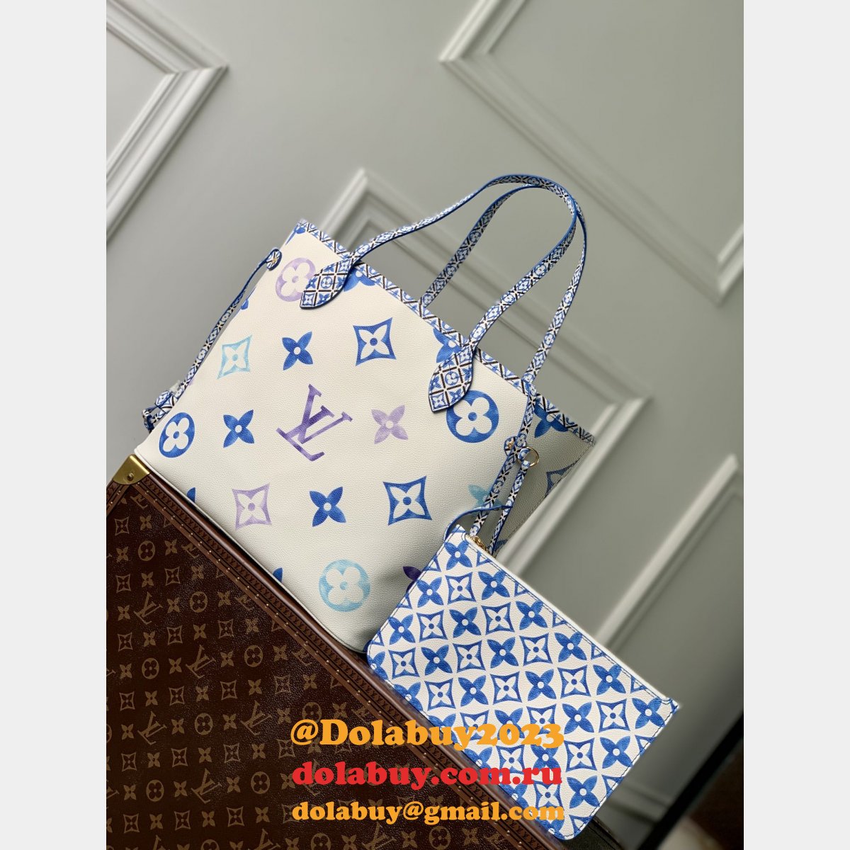 Neverfull 7 Star Autres Toiles M22979 Louis Vuitton Copy Bag