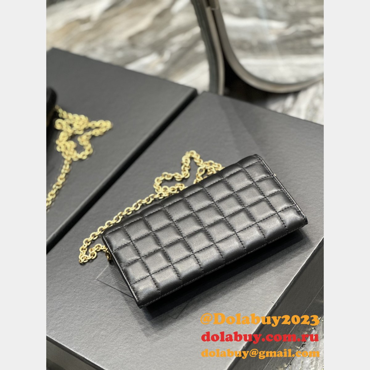 Le Maillon Chain YSL Wholesale Replica 738109 7 Star Shoulder Bag