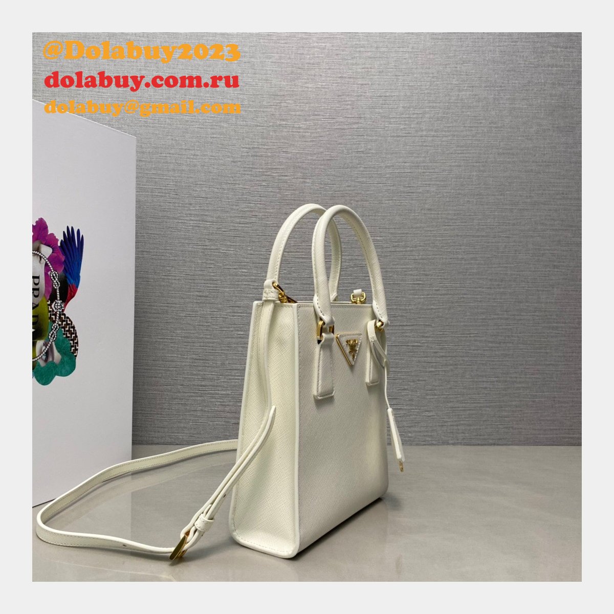 TOP PRADA SAFFIANO KILLER BAG FASHION 1BA358