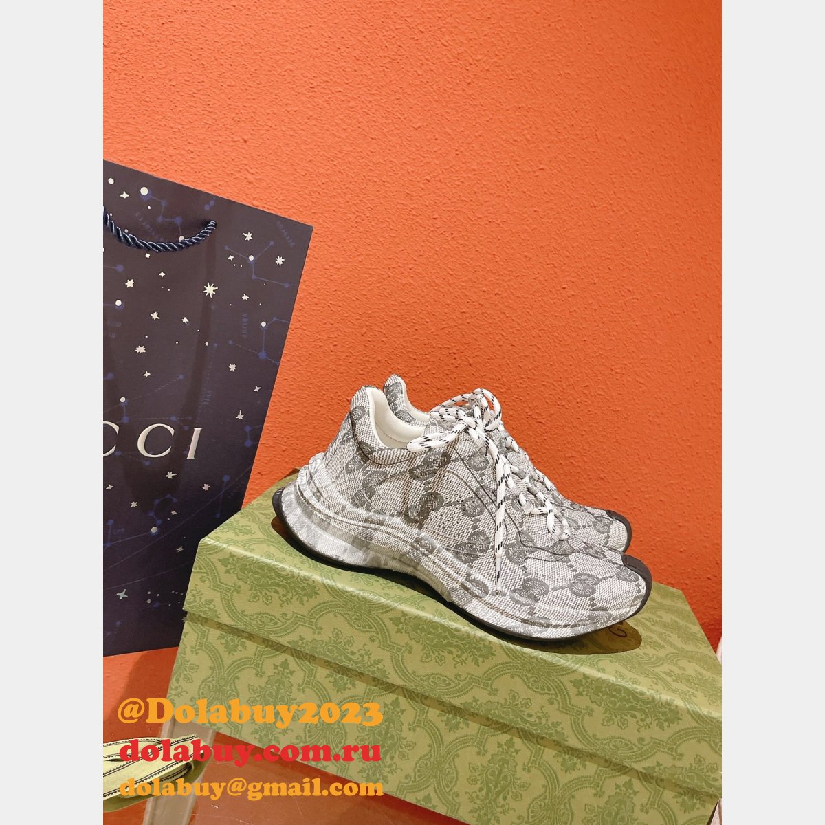 high quality copy run shoes G*u*i togo luxury designer