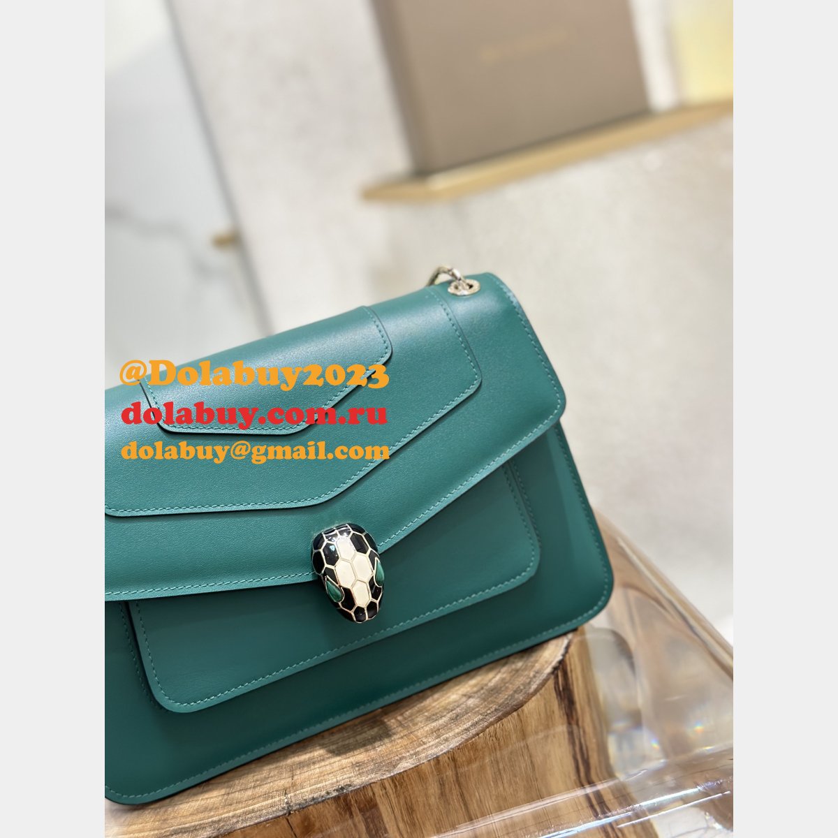 Duplicate BVLGARI SERPENTI FOREVER Crossbody Bags 289676