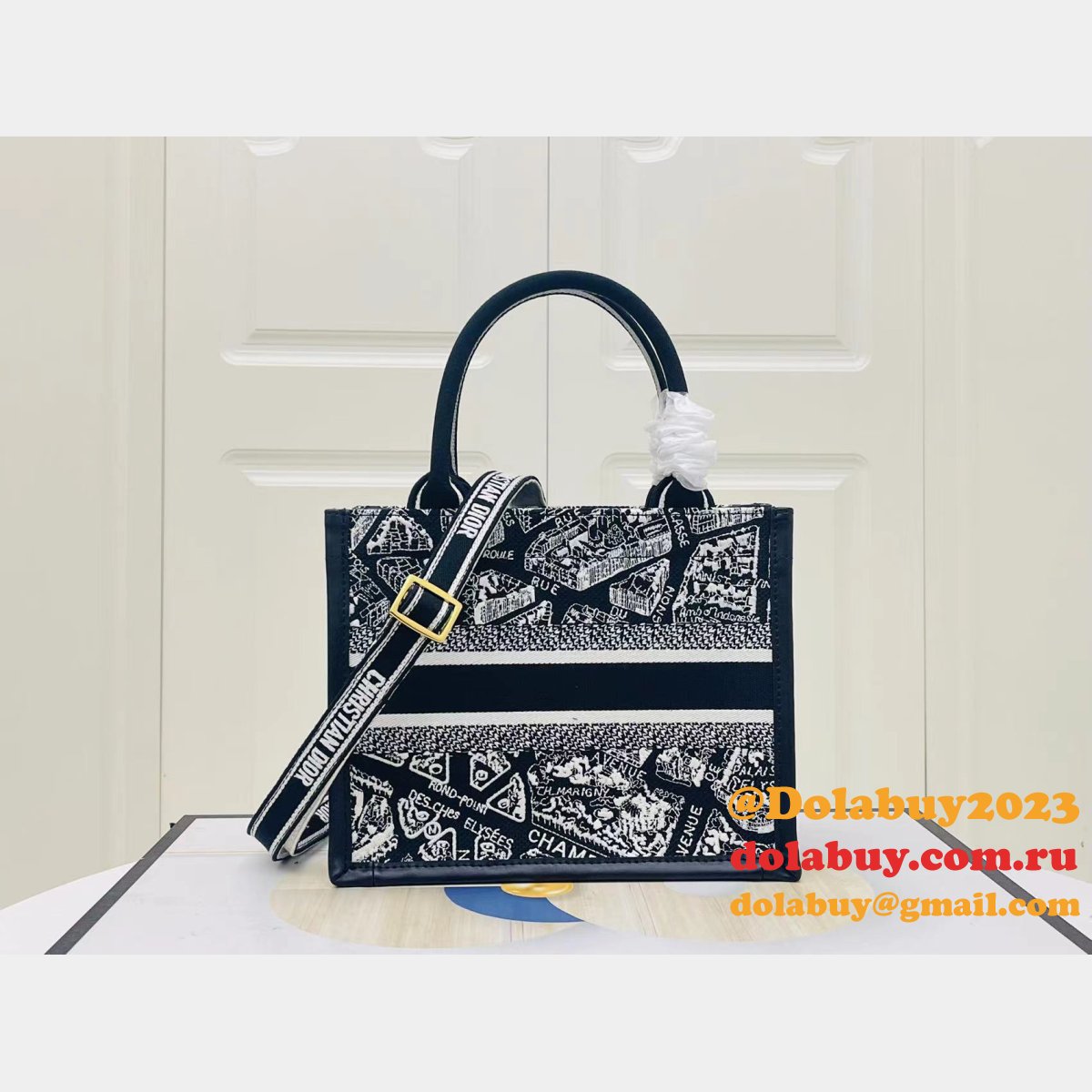 Luxury Dior Book tote with strap new 1286 all size