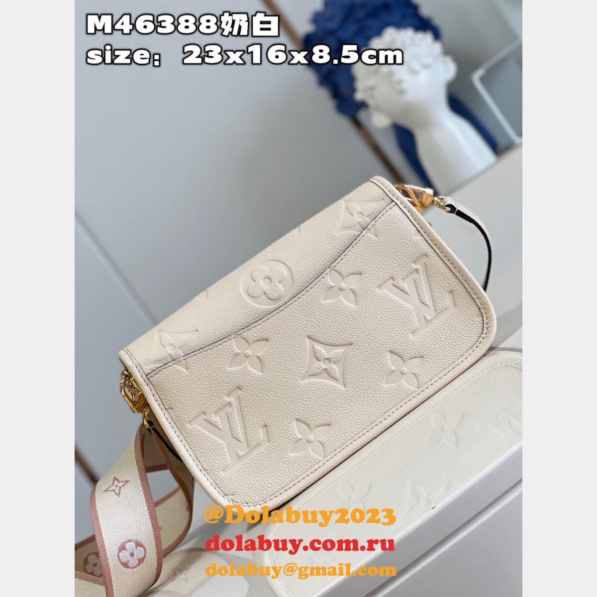 Diane Louis Vuitton M46388/M46386 Monogram Empreinte Replica Bags