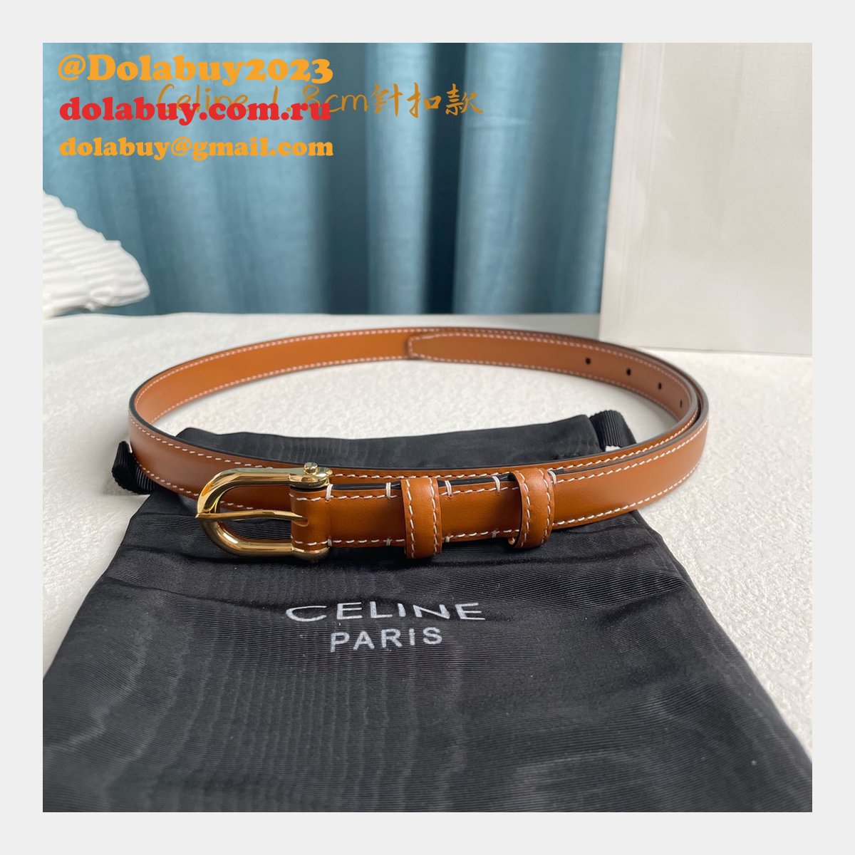 Replica Celine Inspired 18/25MM Top Quality Belt