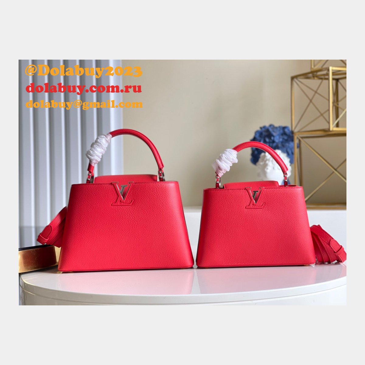 UK Louis Vuitton Best Capucines BB Taurillon Leather M94755/M43935 Bag