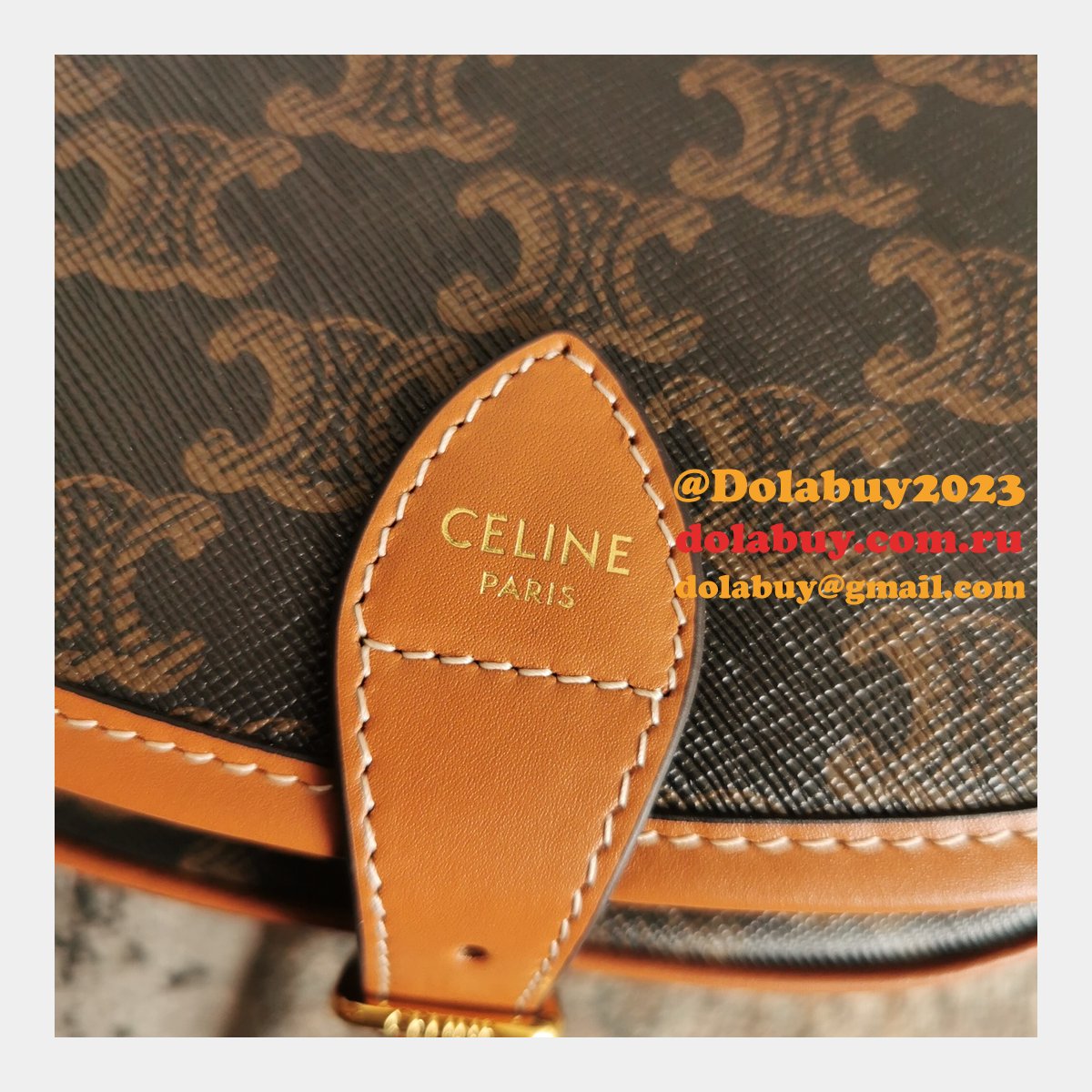 Celine Best Quality Designer Folco Besace 191502 Replica Bags