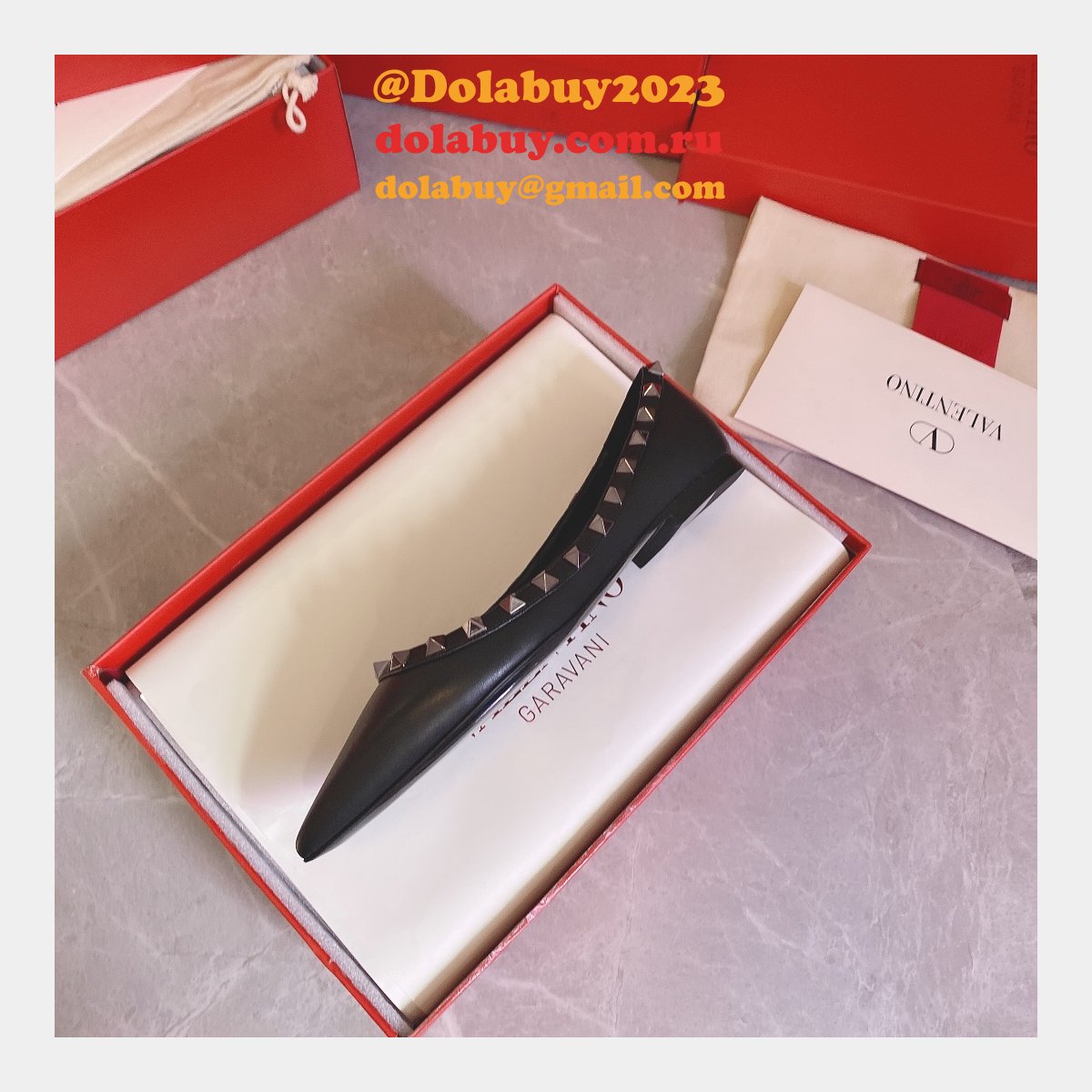 Best valentino replica sneakers heels flats Black Shoes