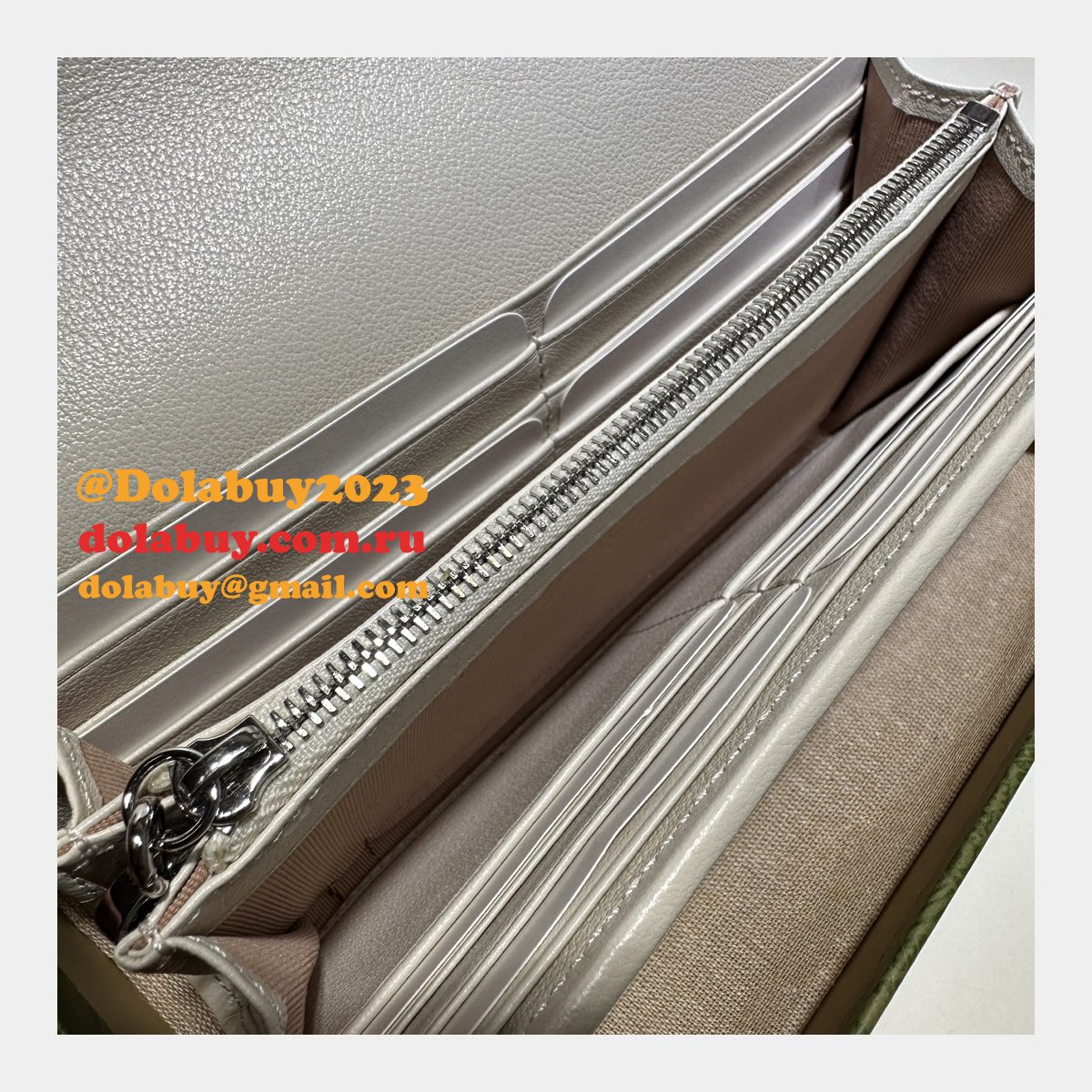 G*u*i replica blondie continental wallet 1:1 mirror 760302 bag