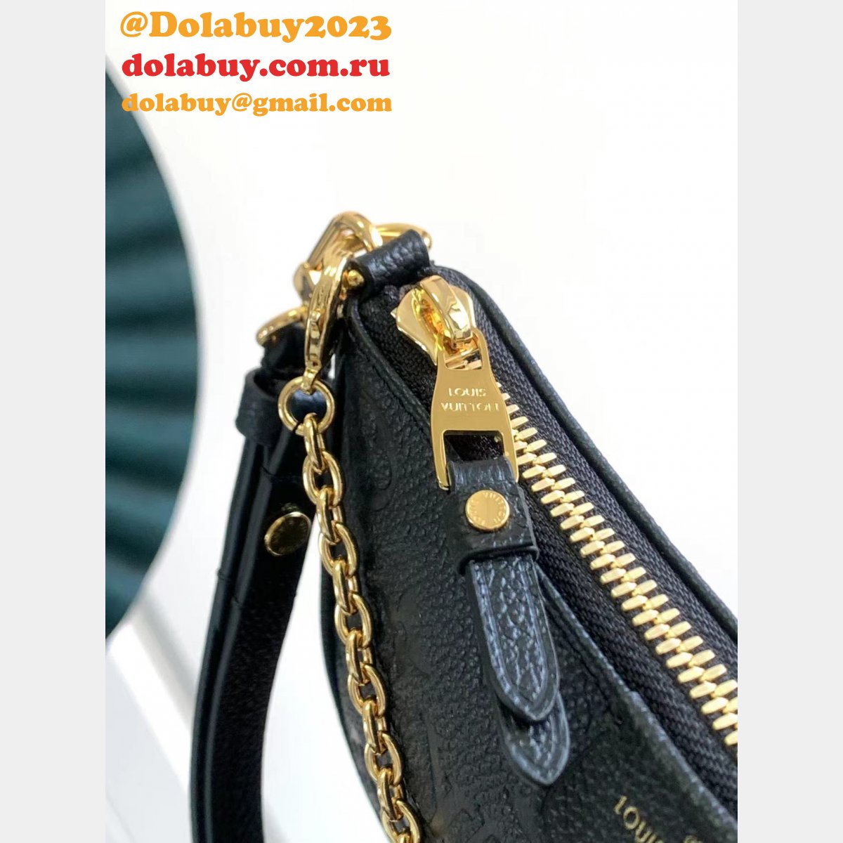 Louis Vuitton Wholesale M81066/M80349 Small Leather Goods Easy Pouch On Strap