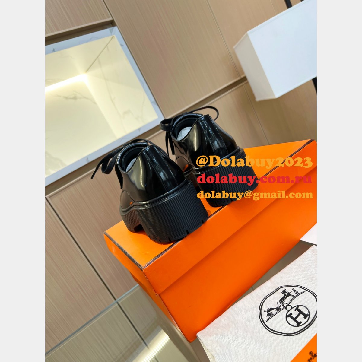 7 Star HERMES Designer High Quality LOAF shoes