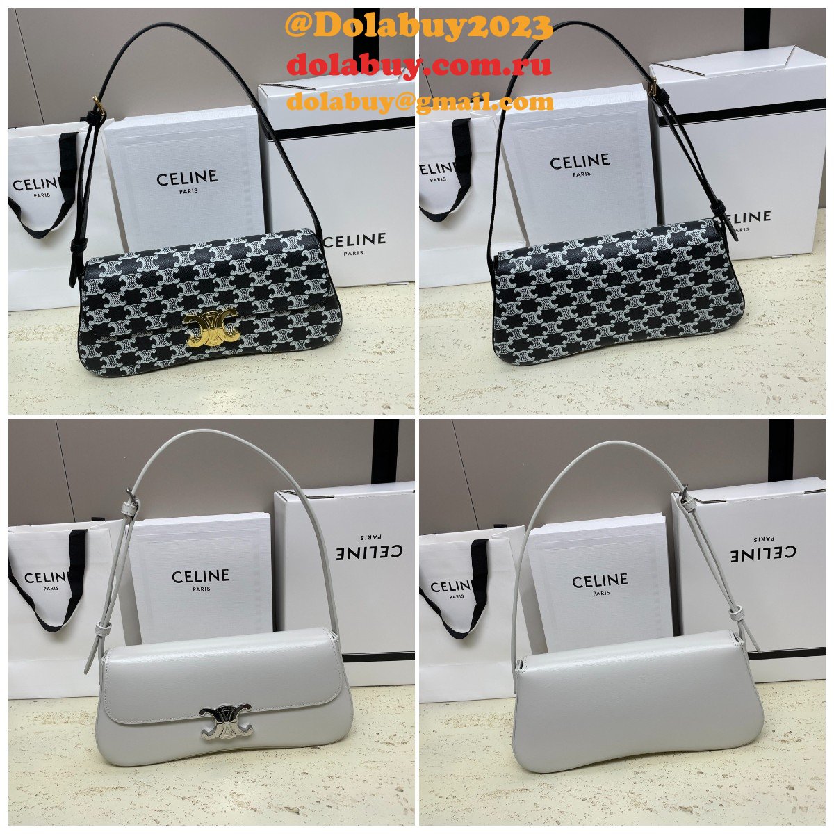 Knockoff Celine Lola Triomphe Wholesale 115533 Designer Bag