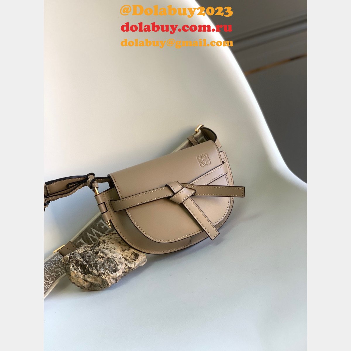 Best 7 Star Best Replica LOEWE Gate Dual 61824 BAG MINI