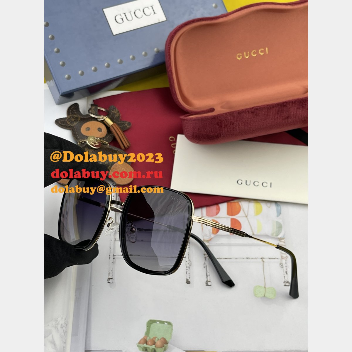 wholesale G*u*i 9807/0242 /g6521/g3369 perfect sunglasses