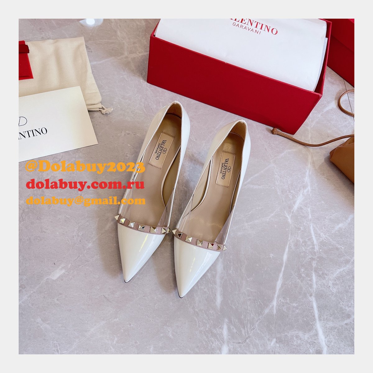 Top Quality Valentino Designer High heel SHOES