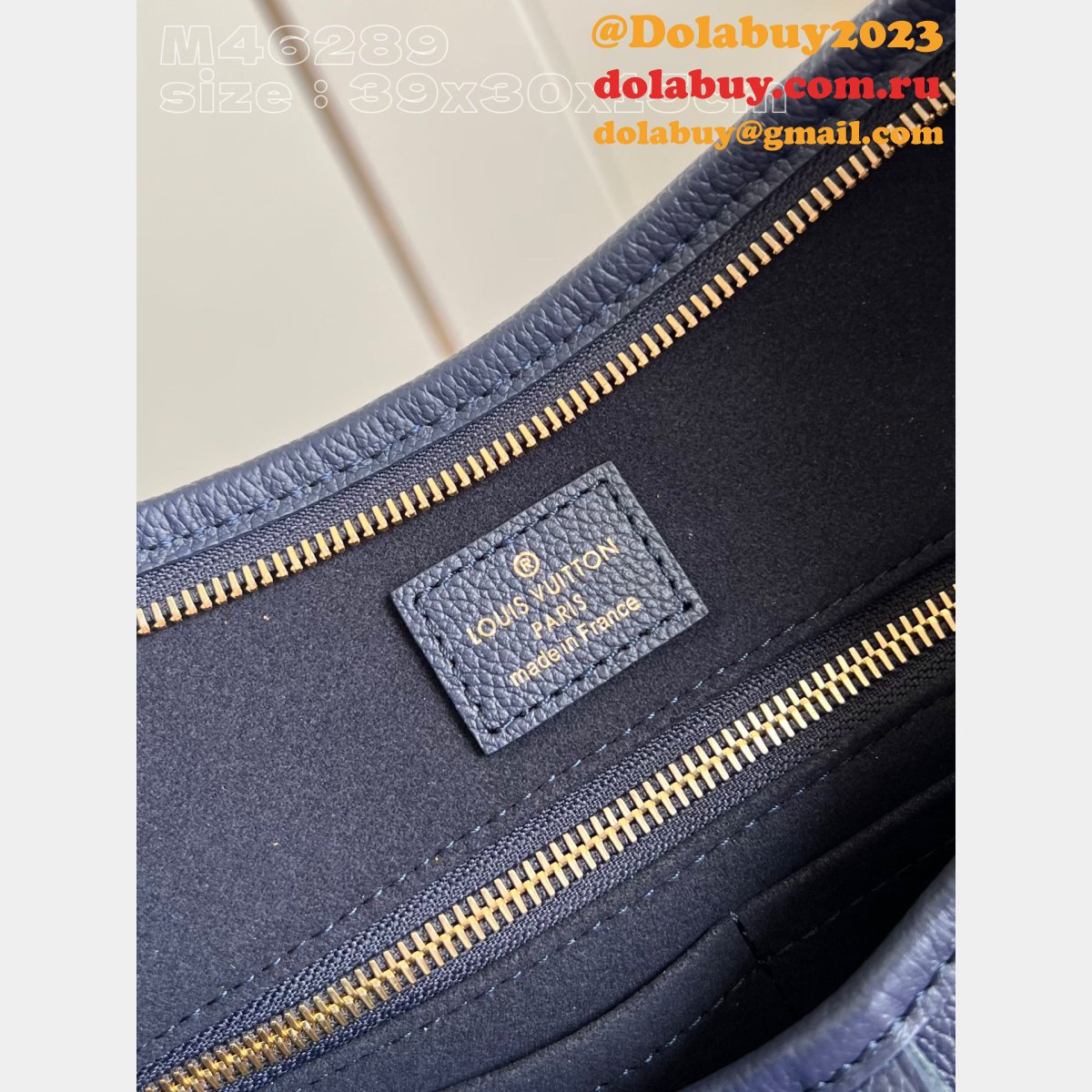 Best Top Quality M46669 Navy CarryAll Designer Louis Vuitton Fake Bag