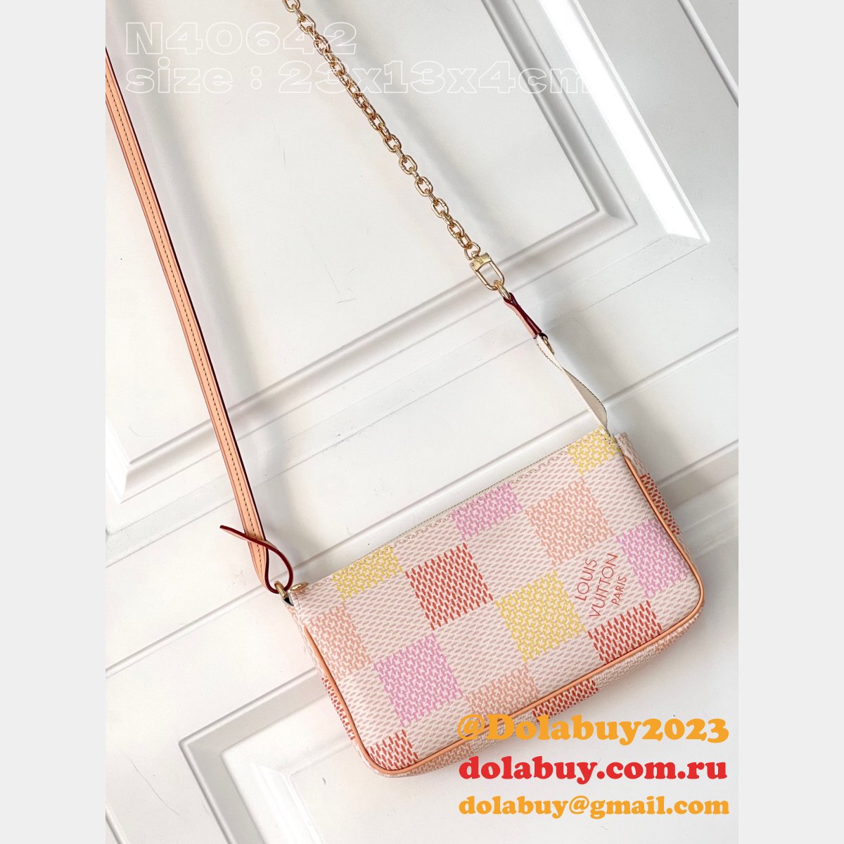 Dolabuy Louis Vuitton N40642 Replica Pochette Accessoires Damier Canvas