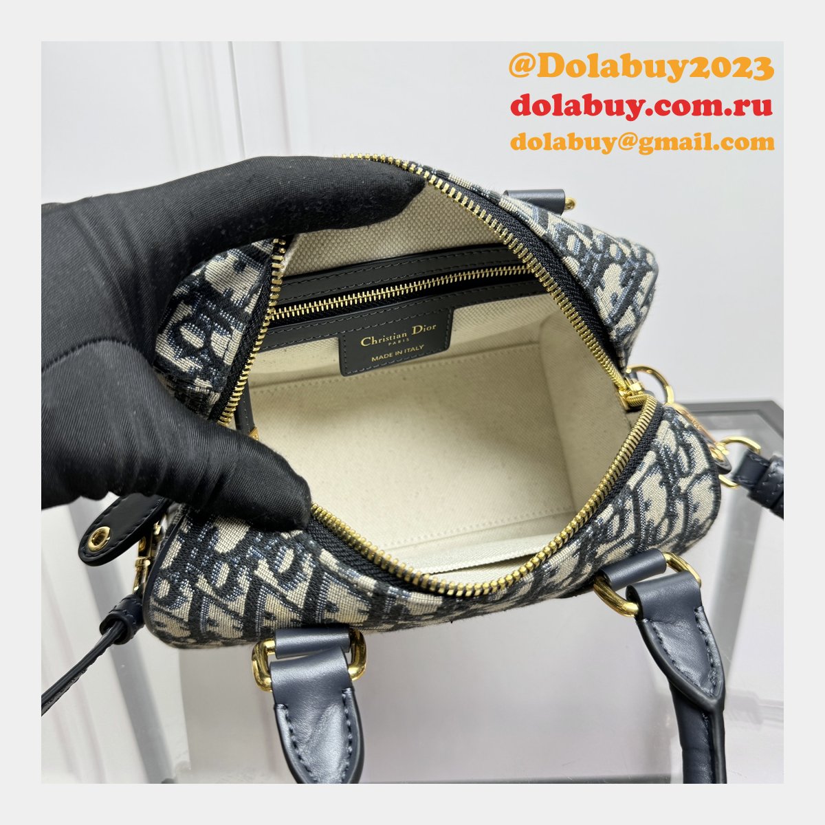 Perfect Dior Knockoff Groove 16/20/25 oblique Bag