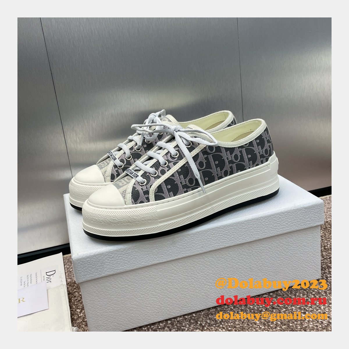 Wholesale Walk N Dior Platform Sneaker Inspired