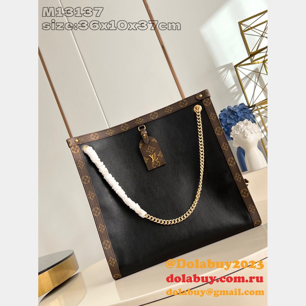 Replica Outlet Louis Vuitton M13137 Nova MM Luxury LV Handbag