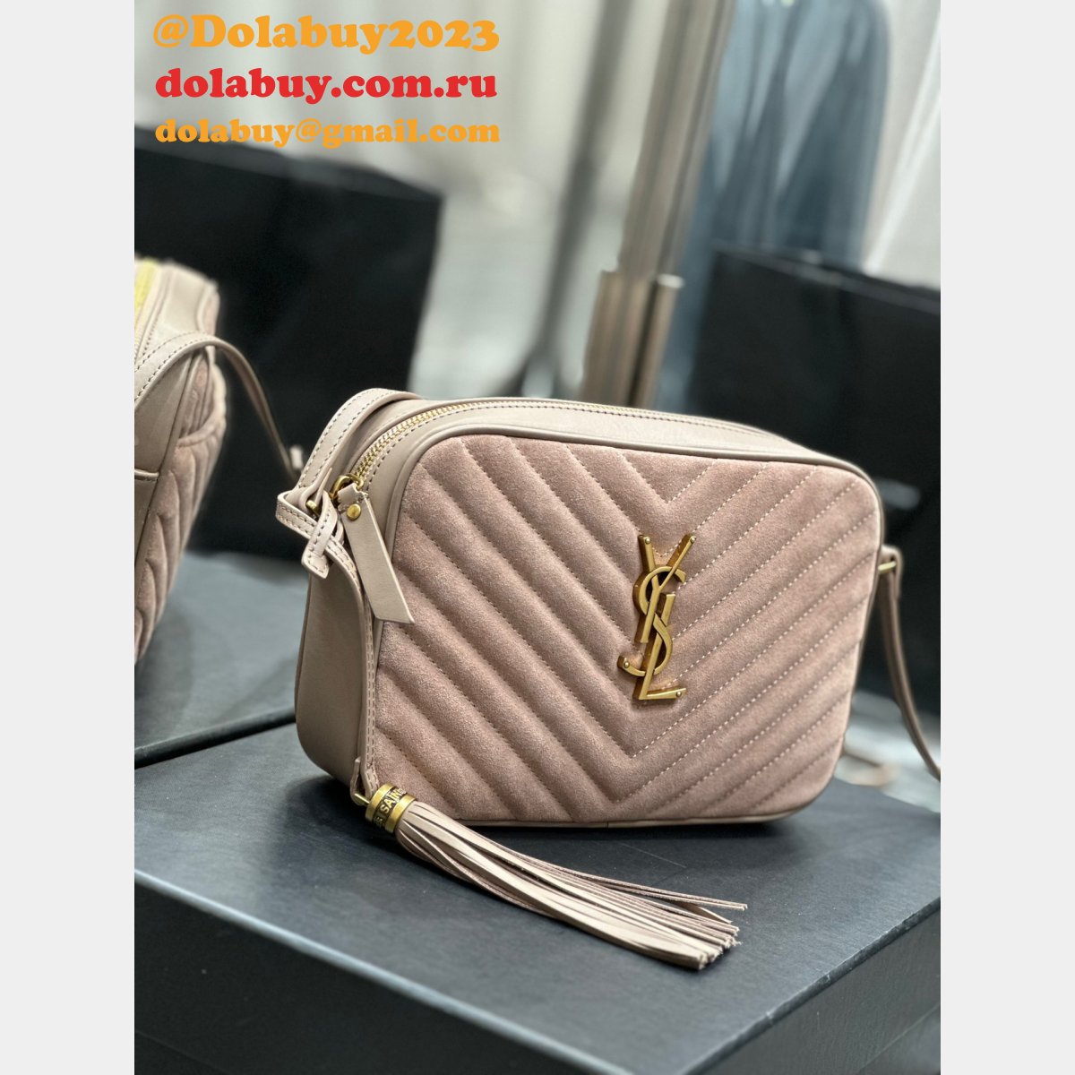 Saint Laurent 520534 Perfect Lou Camera Shoulder Cheap Bag