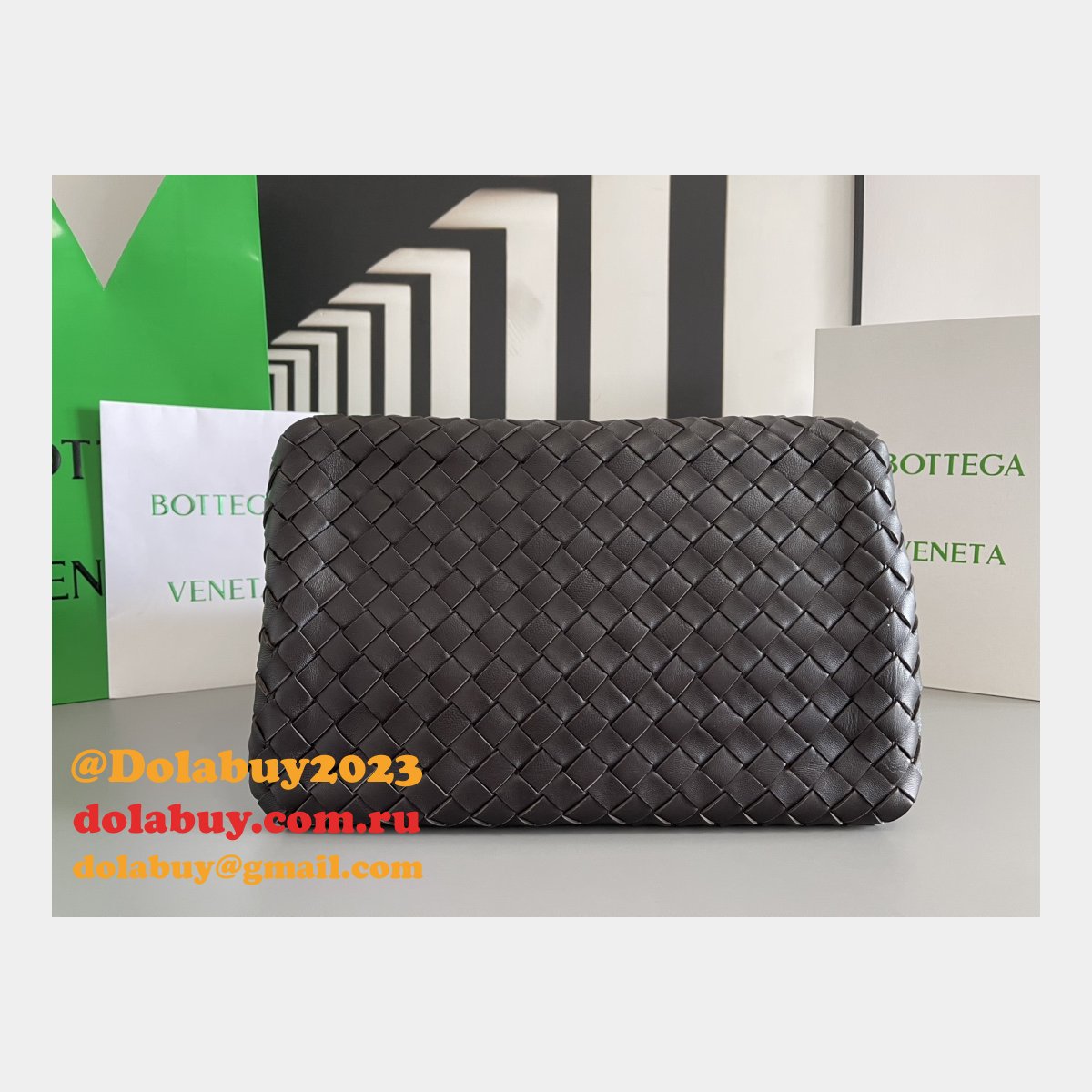 Luxury BV intrecciato 796571 Braided leather shoulder bag