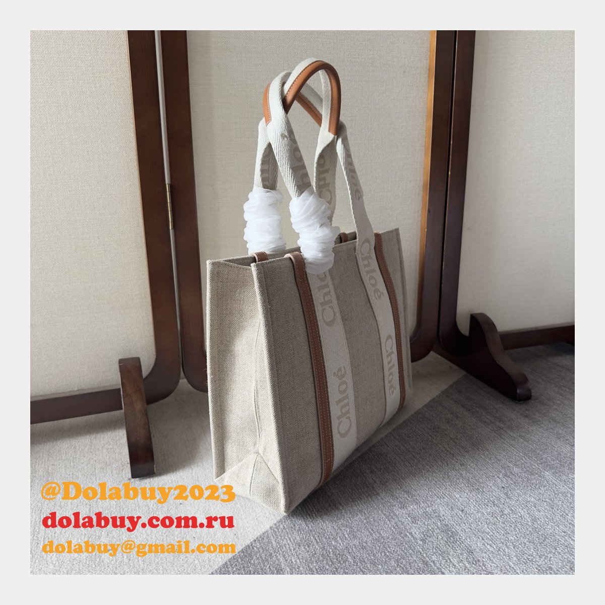 Perfect Knockoff CHLOE WOODY HANDBAG Designer