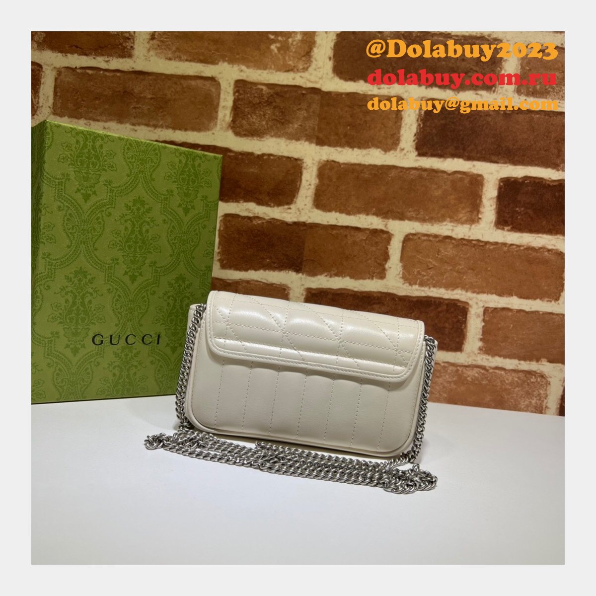 luxury 7 star replica G*u*i 476433 gg marmont matelassé mini bag