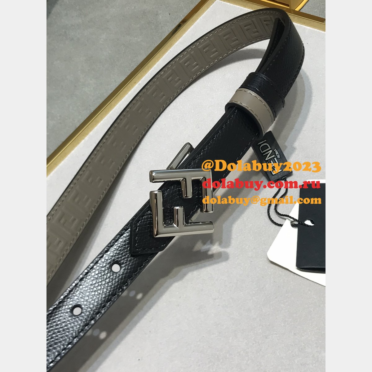 luxury F**di belt 20mm fashion wholesale