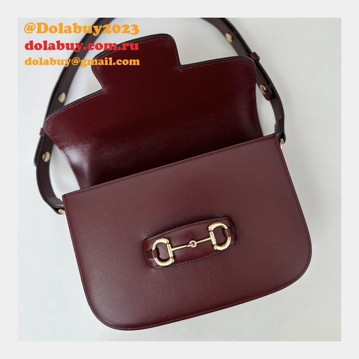 gg supreme duplicate G*u*i 1955 horsebit shoulder 602204 bag