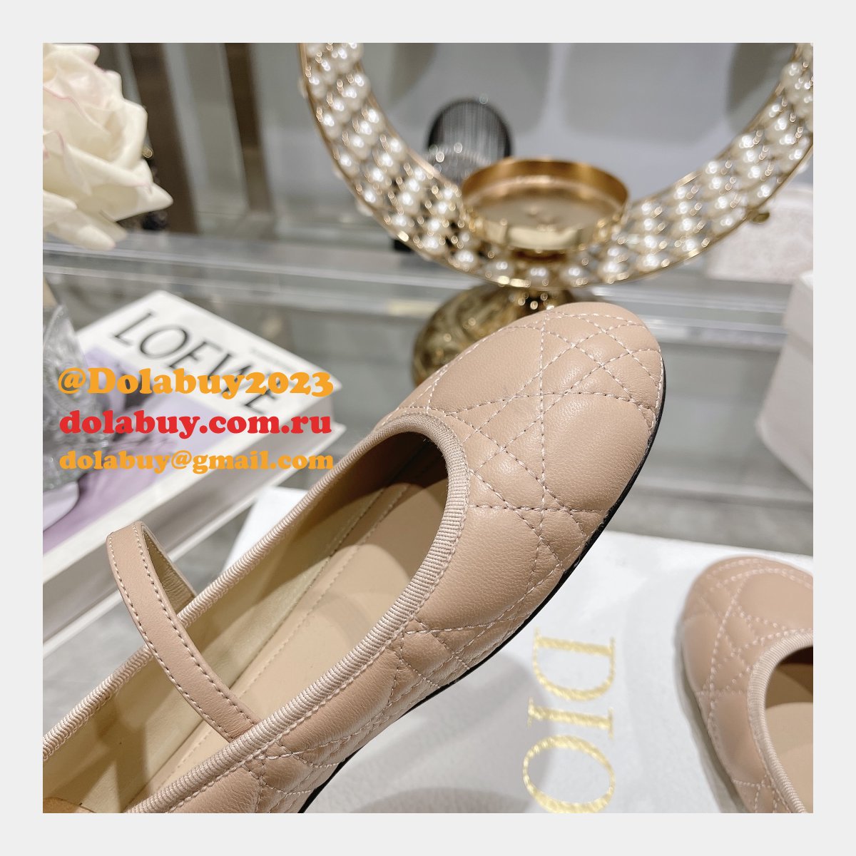 Top Quality Wholesale DIOR ballet flats