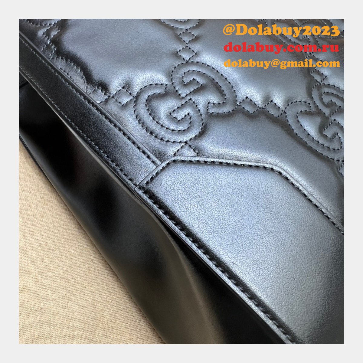 G*u*i high quality replica gg matelasse tote 7 star 728236 bag