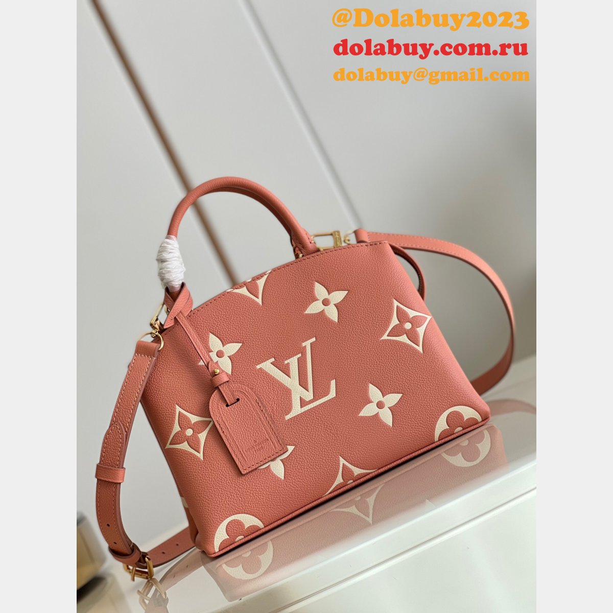 Louis Vuitton Fake M58916 Petit Palais Monogram Empreinte Fashion