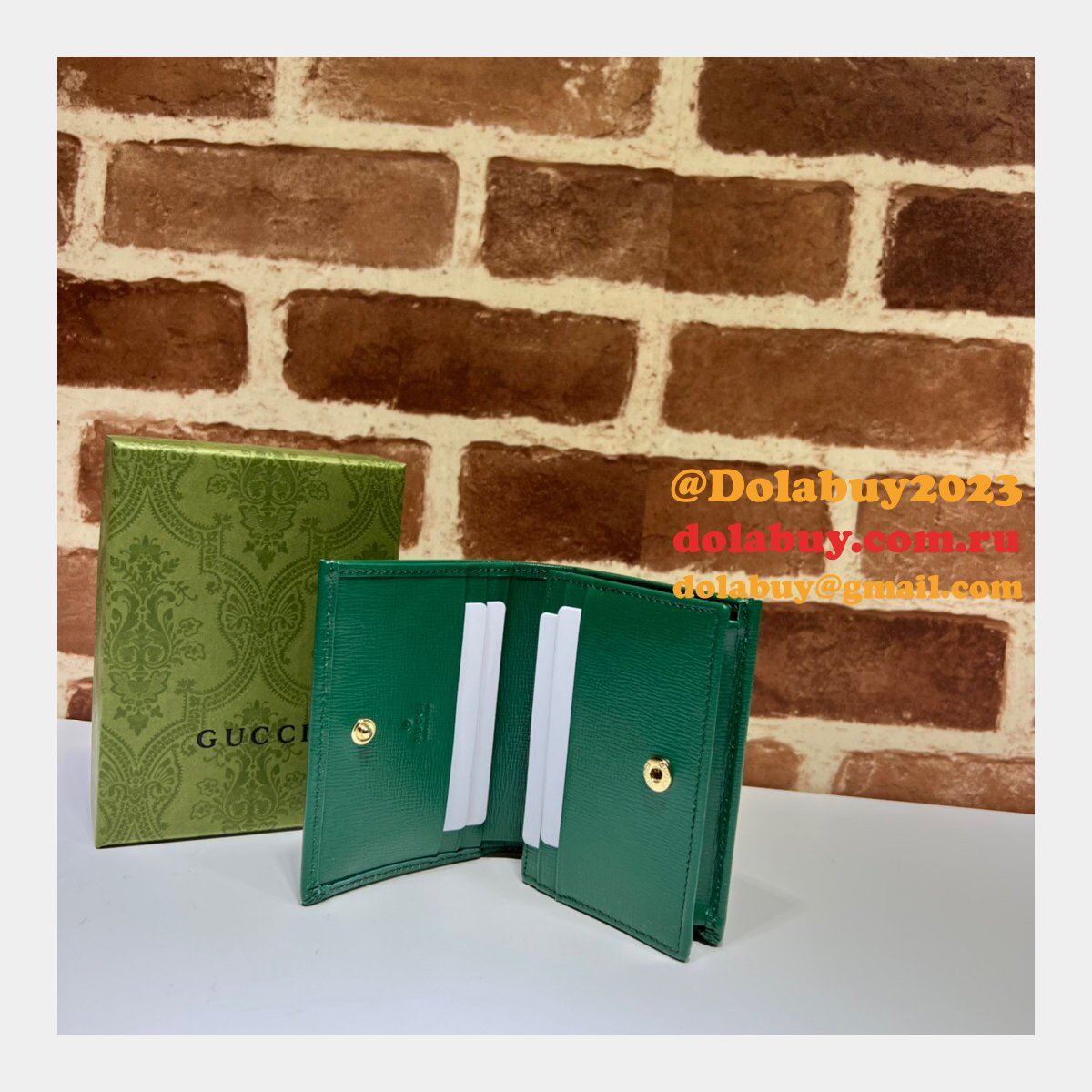 G*u*i buy horsebit 1955 card case wallet compact 621887 fashion