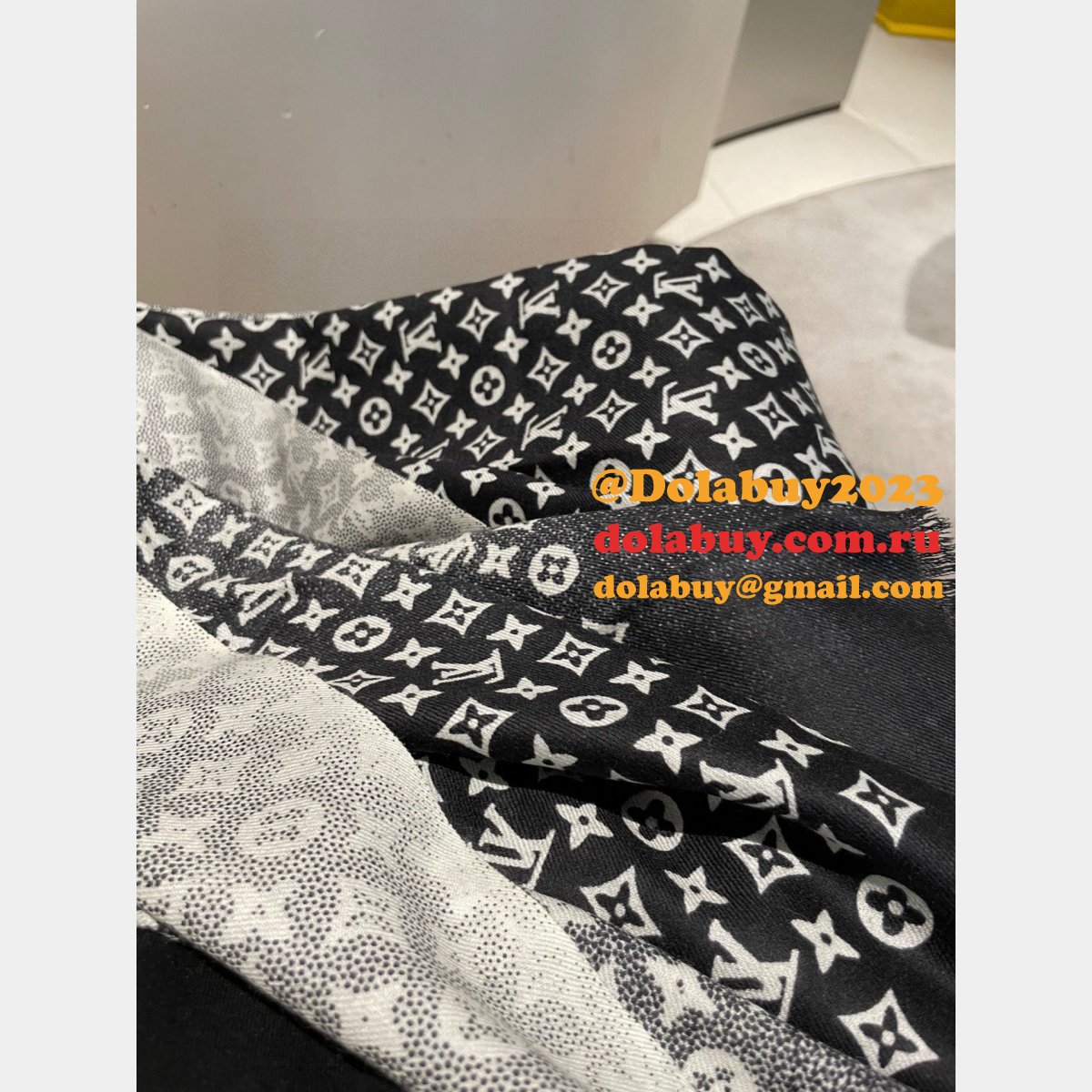 Luxury Best LV cashmere scarf