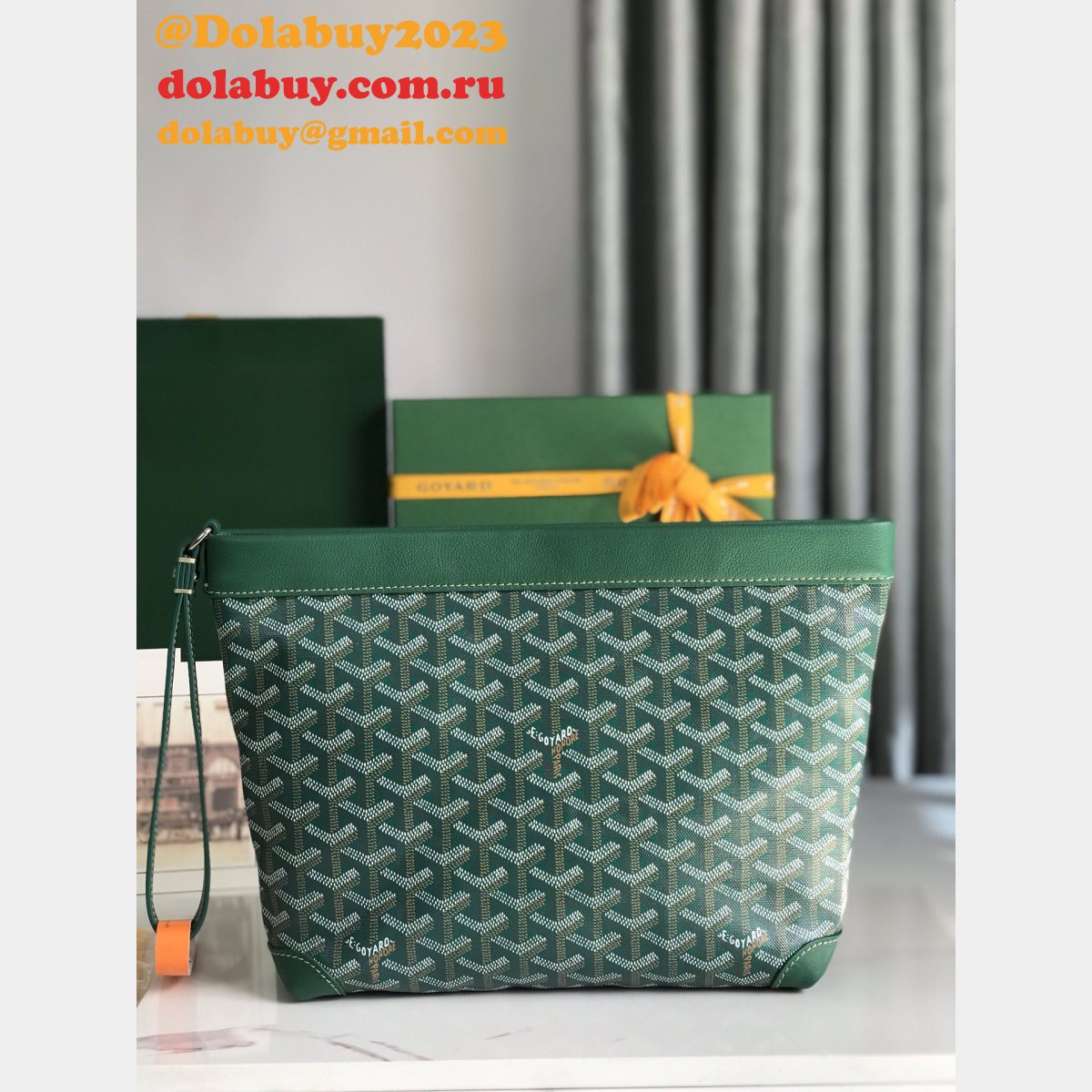 Fashion 7 Star Goyard Conti clutch