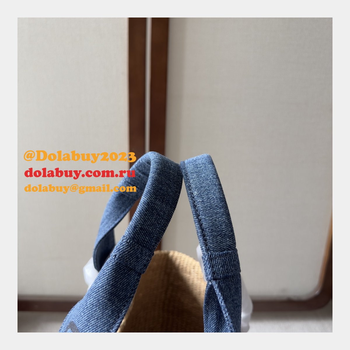 7 Star Luxury Chloe Large Woody Basket BAG