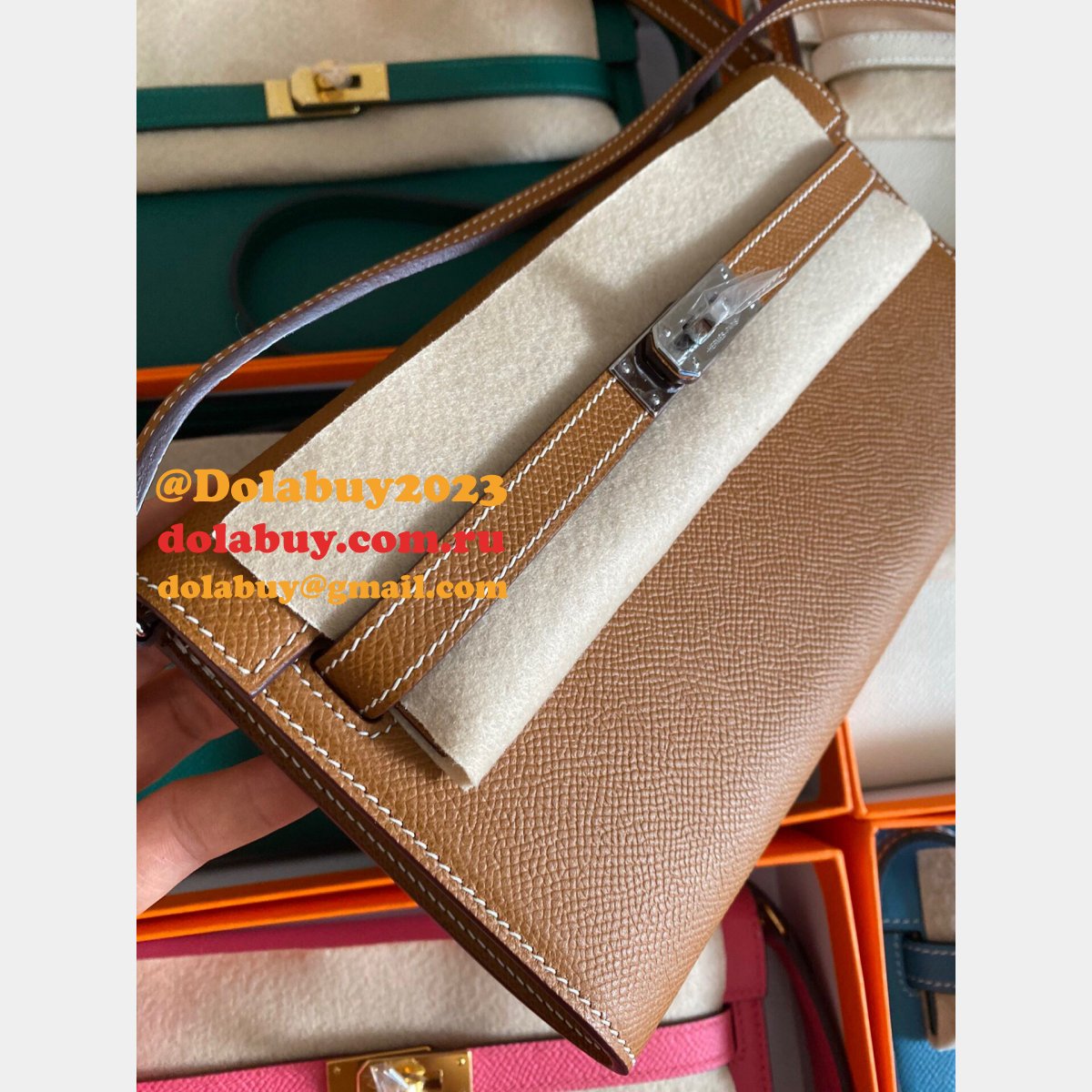 Luxury KELLY WOC CUSTOMIZE BAG Top Quality