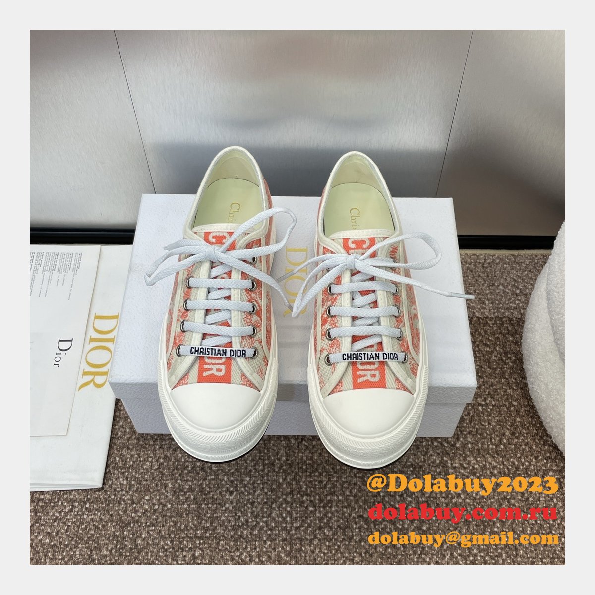 Wholesale Walk N Dior Platform Sneaker Inspired