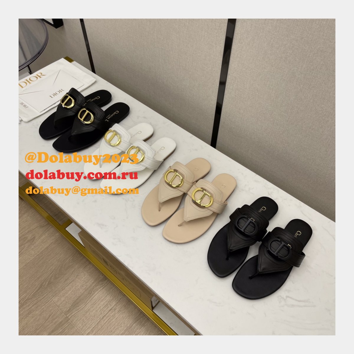 7 Star Replica Christian Dior Montaigne CD Shoes