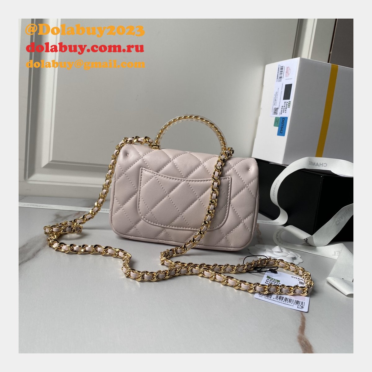 Copy Flap Top Handle AS4847/AS4848 1:1 Mirror Bag