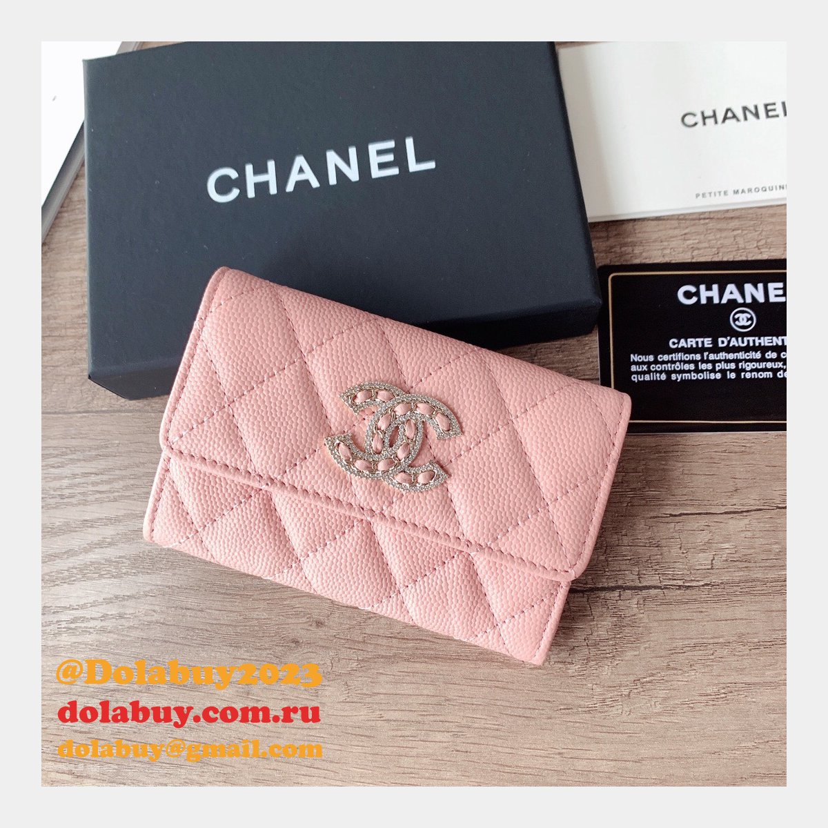 Copy AP2735 AAA Quality Replica Flap Card Holder