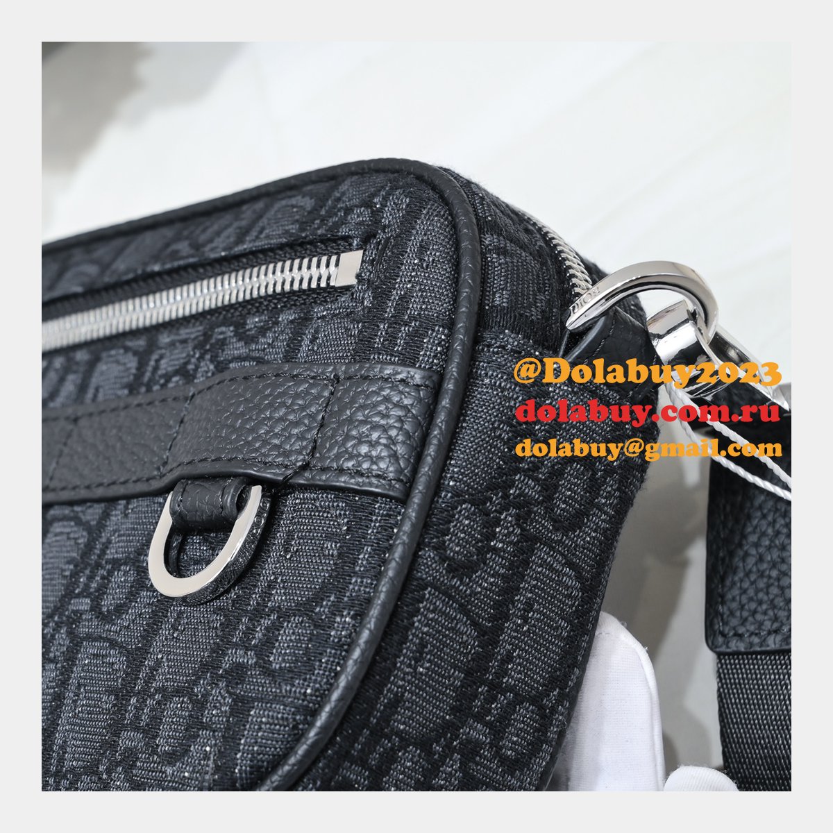 Cheap 1:1 Mirror CHRISTIAN DIOR Safari messenger bag