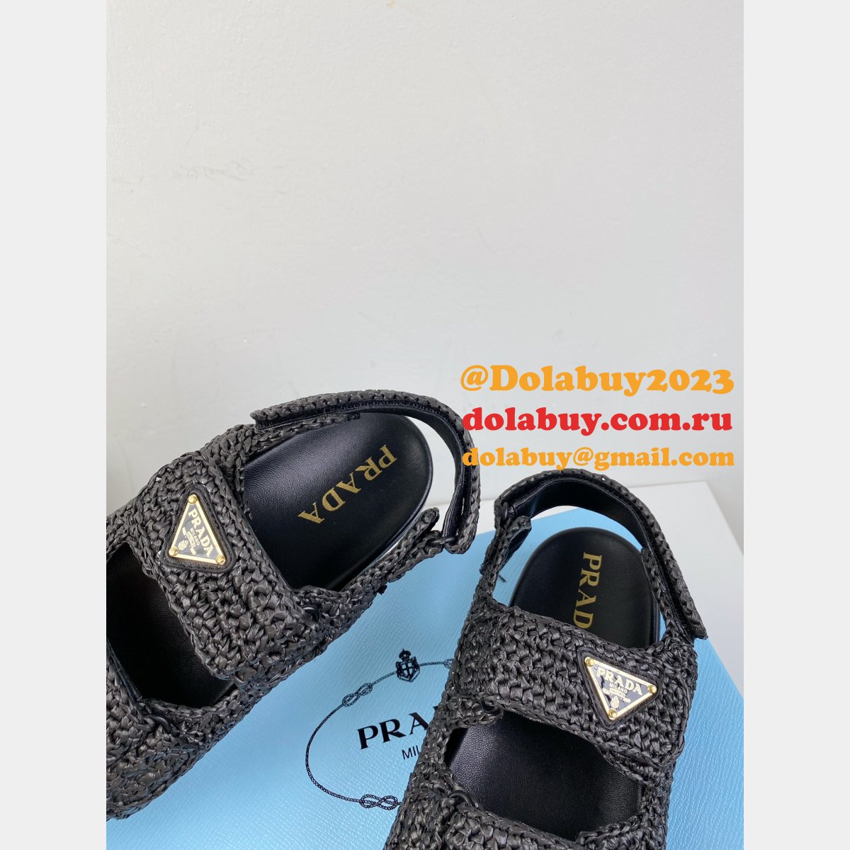 Top Quality Cheap Prada Crochet sandals