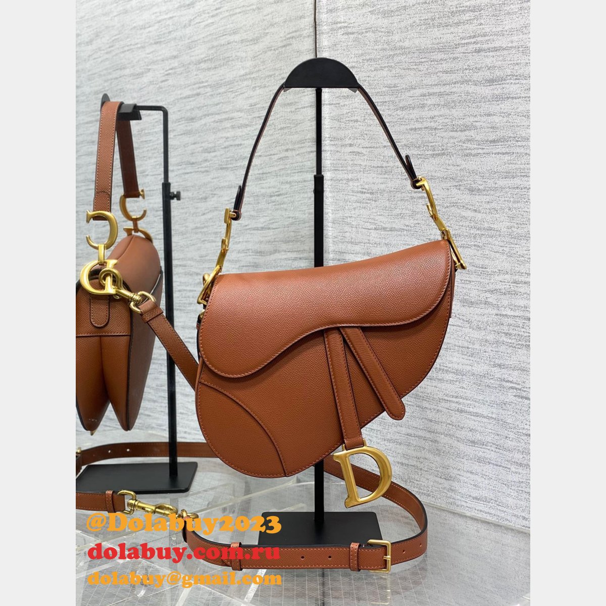 Affordable Replica Dior Saddle Strap 25CM Designer Bag