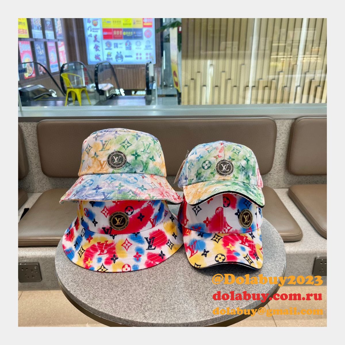 We provide Top Cheap AAA Louis Vuitton Replica Hats Outlet
