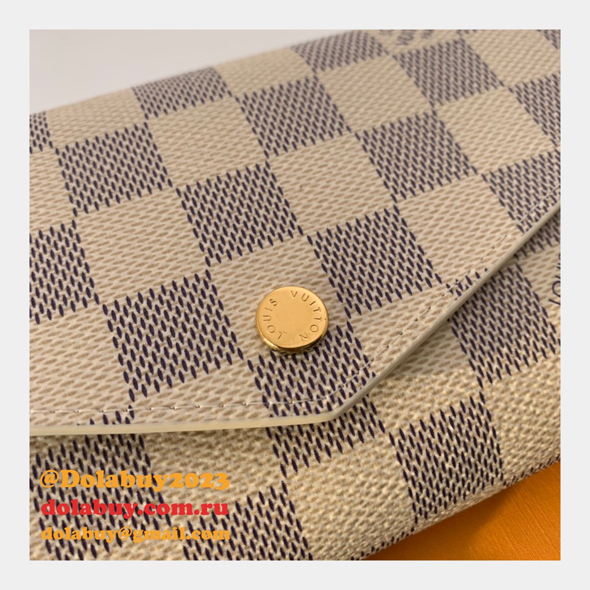 High Quality LV N60114 Damier Azur Canvas