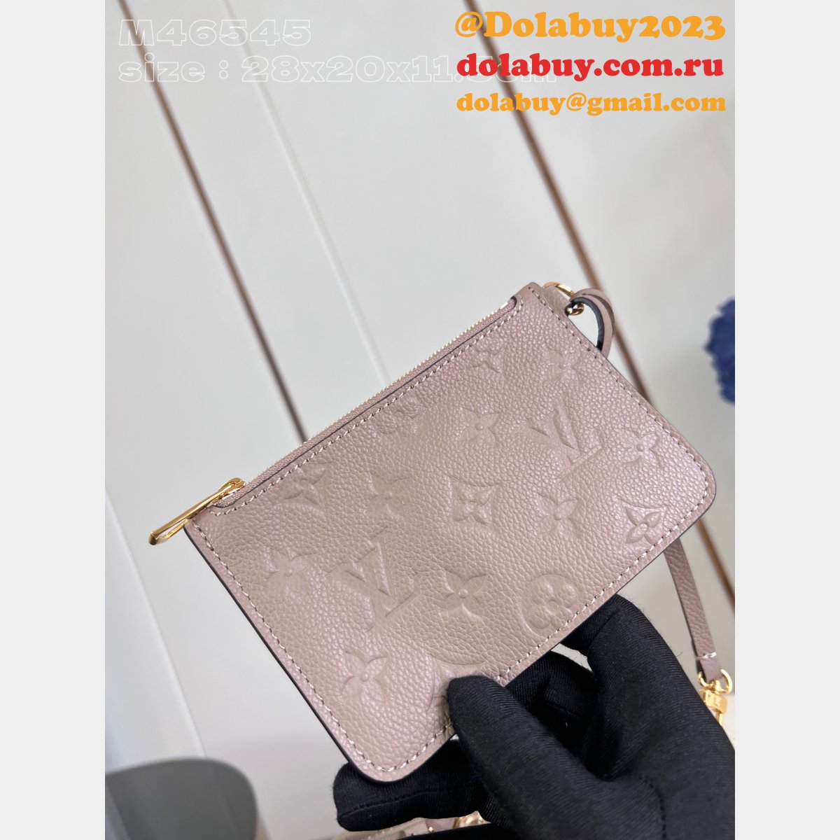Louis Vuitton M46545 Replica Trianon Monogram Empreinte Bag